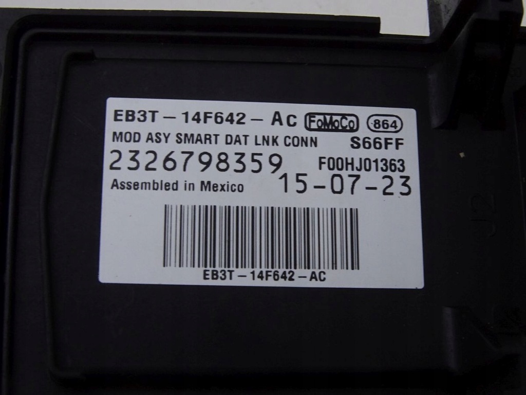 фото №3, Ford ranger iv 11- модуль asy smart