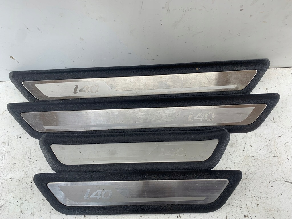 фото №1, Hyundai i40 молдинг накладки пороговые sedan