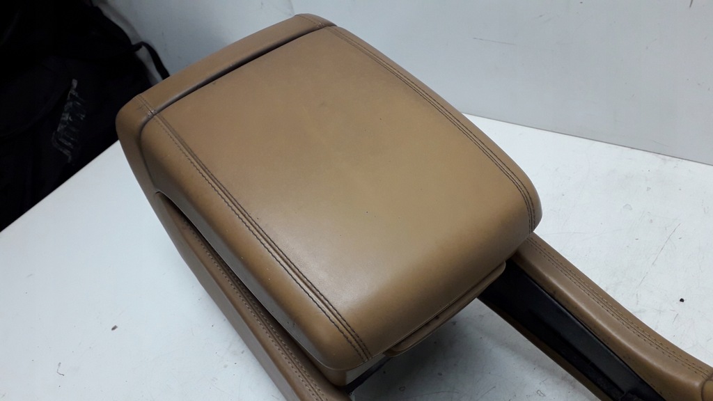 фото №11, Porsche cayenne 7l туннель средний кожа коричневый