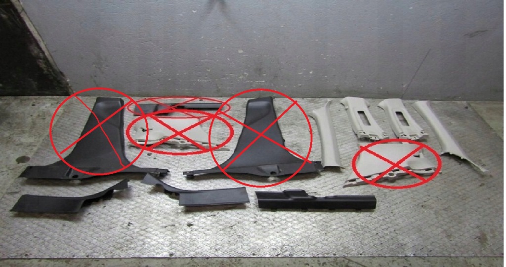 Купить Hr-v 2 18r накладка стойка порог накладка пластик