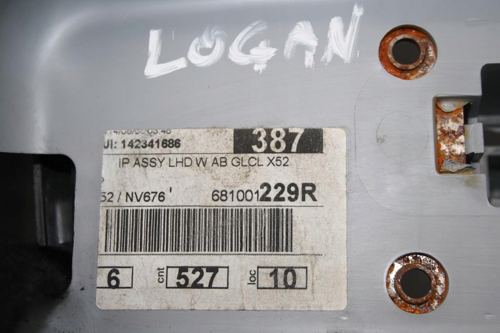 фото №13, Приборная панель приборная dacia logan ii sandero ii