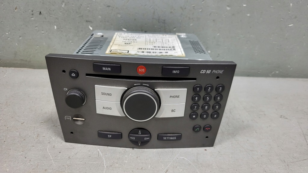 фото №1, Радио cd радиопроигрыватель opel zafira b 13157571 do разблокировка