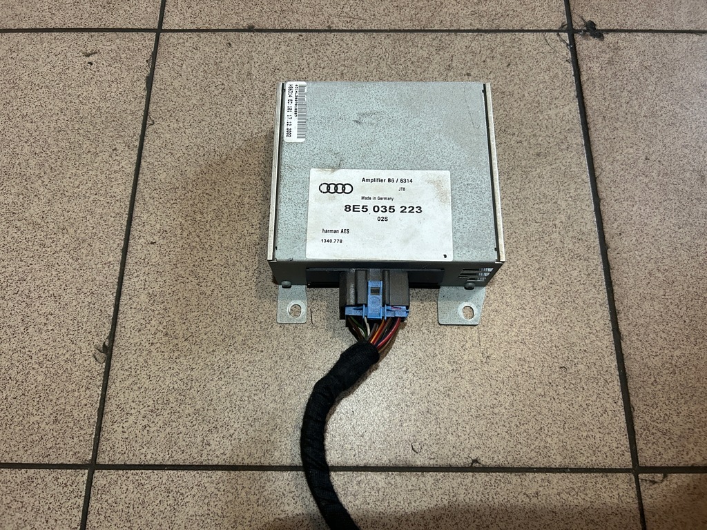 фото №1, Модуль усилитель антенный audi a4 b6