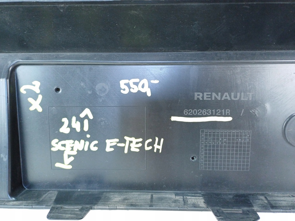 фото №14, Бампер перед накладка-спойлер спойлер передній renault scenic v 24- e-tech 620263121r