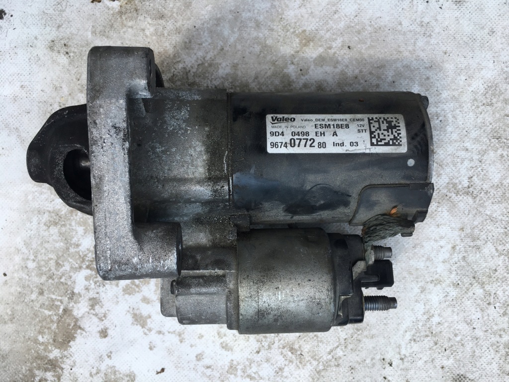 Купити Стартер citroen peugeot 1.2 thp 9674077280