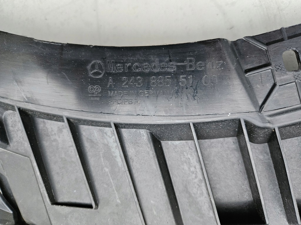 фото №7, Mercedes eqb x243 w243 молдинг решётка радиатора накладка защита om cała