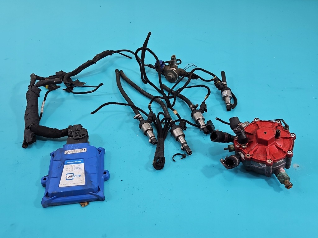 фото №1, Електропроводка lpg газу zenit blue box 4 cyl