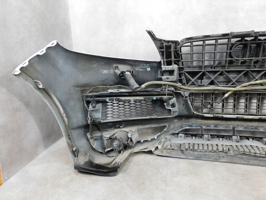 фото №14, Audi q7 4l lift s line бампер перед передній kompletny