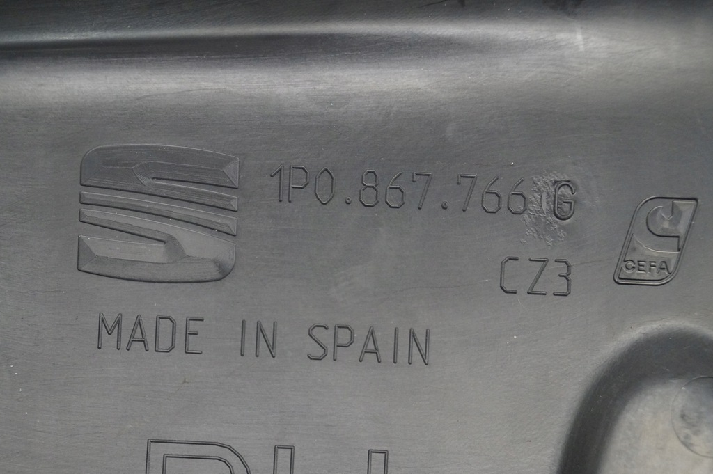 фото №6, Захист поріг підкрилок правий задня seat leon ii 05-12r