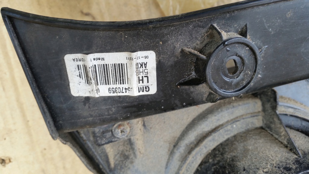 фото №8, Chevrolet aveo t300 лампа l/p задня