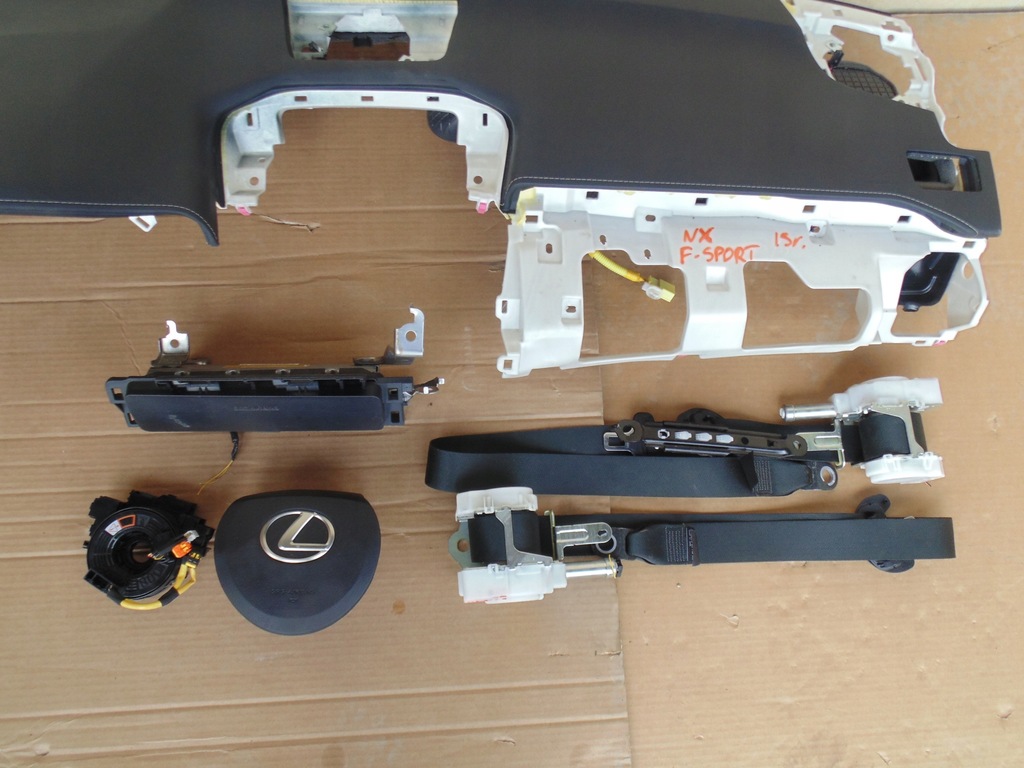 фото №5, Приборная панель консоль комплектная подушка безопасности lexus nx nx300 lift f-sport 2019 rok