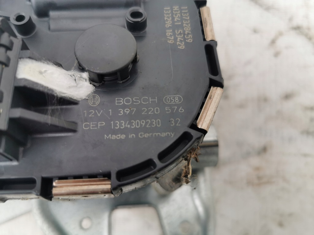 фото №4, Механізм моторчик двірник лівий peugeot 3008