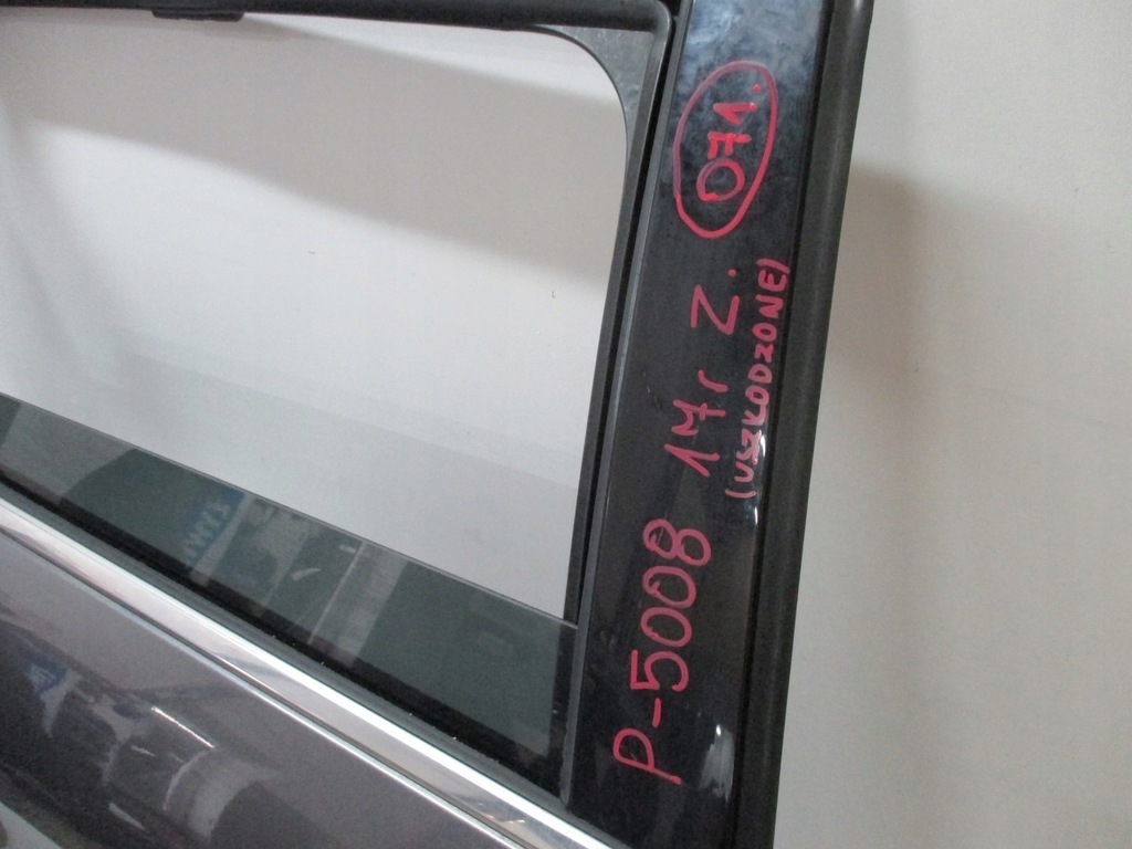 фото №7, Дверь правое задние peugeot 5008 ii 17r