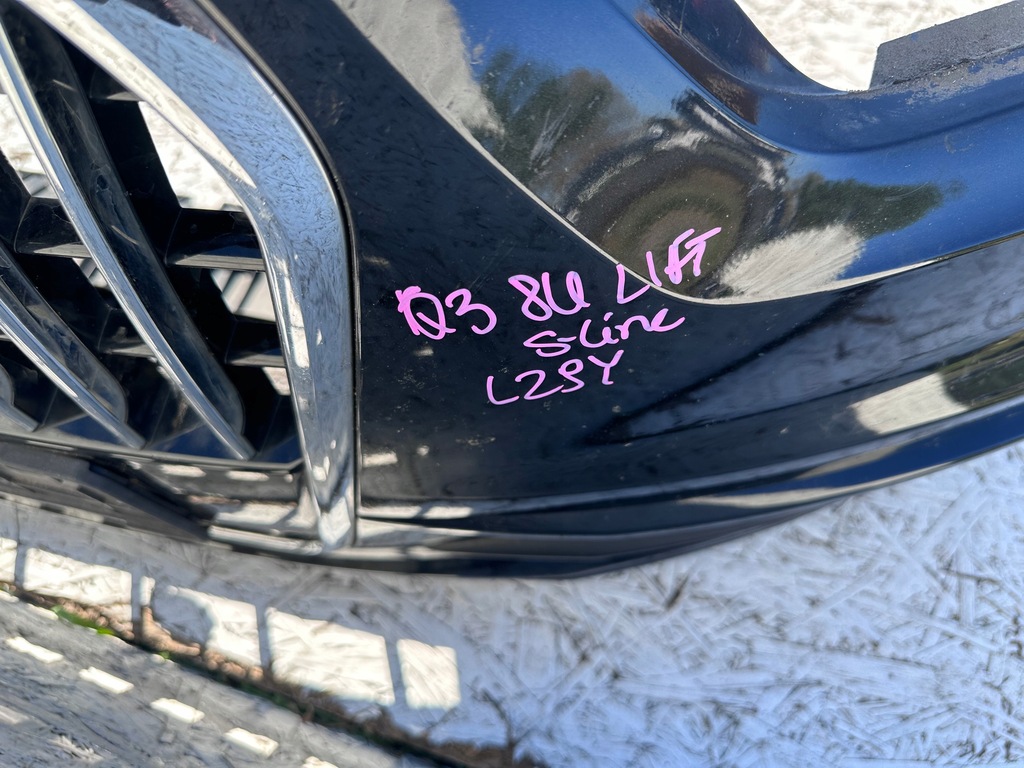 фото №11, Q3 8u lift s-line бампер перед чёрный lz9y омыватель