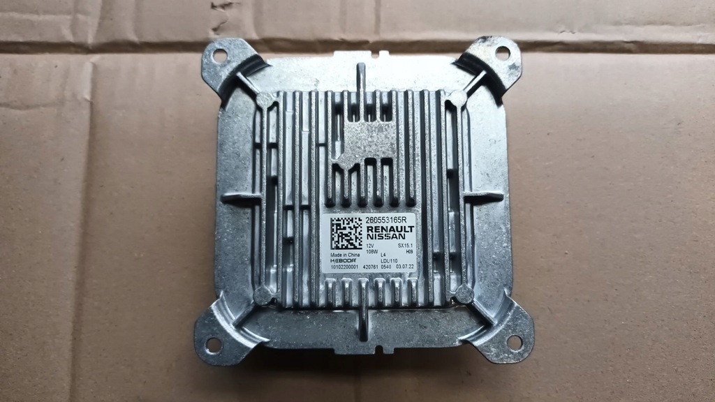 фото №1, Преобразователь модуль лампы nissan renault 260553165r идеальное состояние