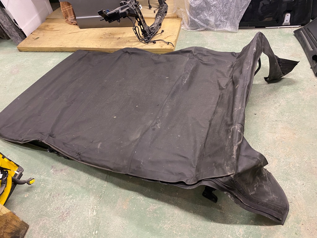 фото №9, Крыша мягкий тканевый soft top jeep wrangler jk 4d