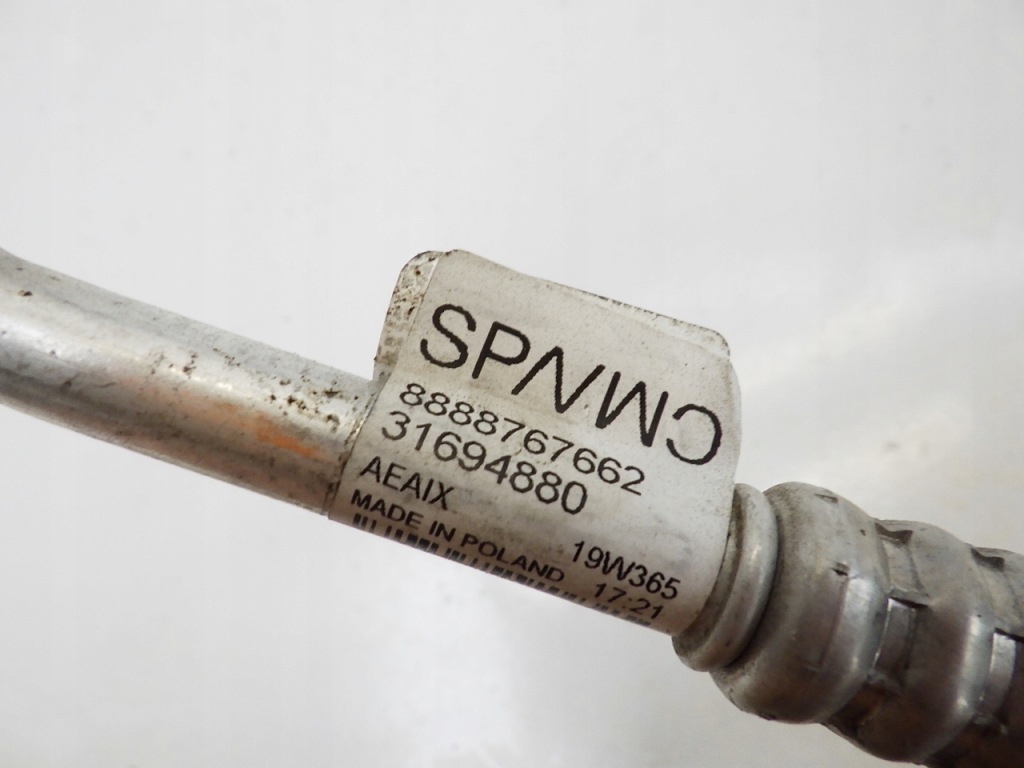 фото №2, Volvo xc40 1.5 2022 трубка шланг трубка wąż кондиционера 31694880 кондиционер