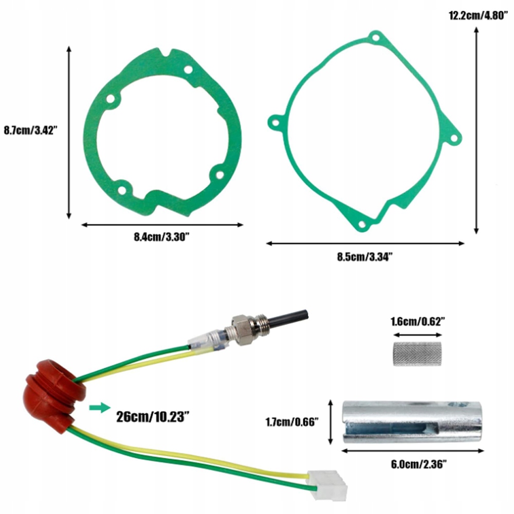 фото №7, Набір сервісний роз'єми обігрівача автомобільний дизель do webasto 12v