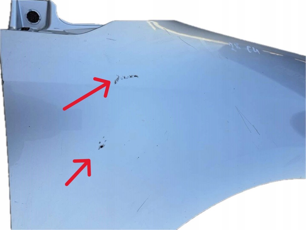 фото №6, Крыло правый перед citroen c4 04-08