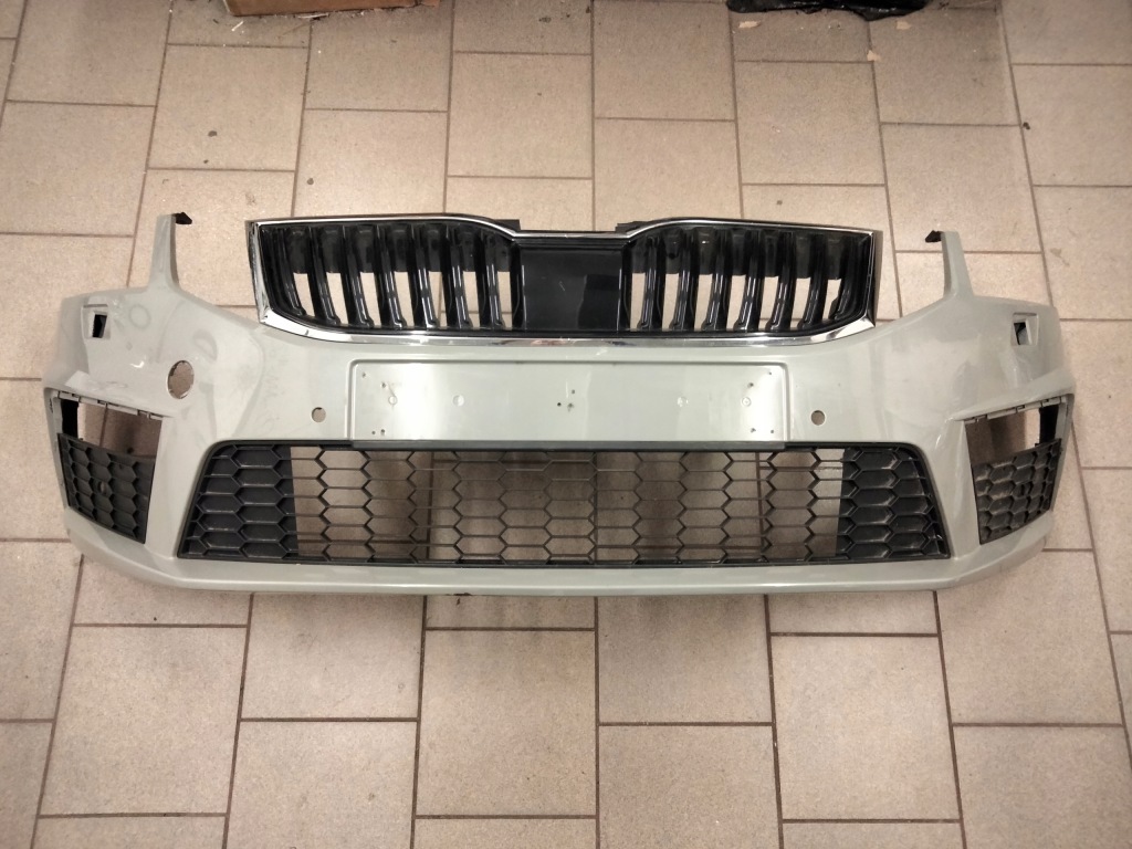 фото №1, Skoda octavia 3 iii rs lift lifting 17-20 бампер перед передний