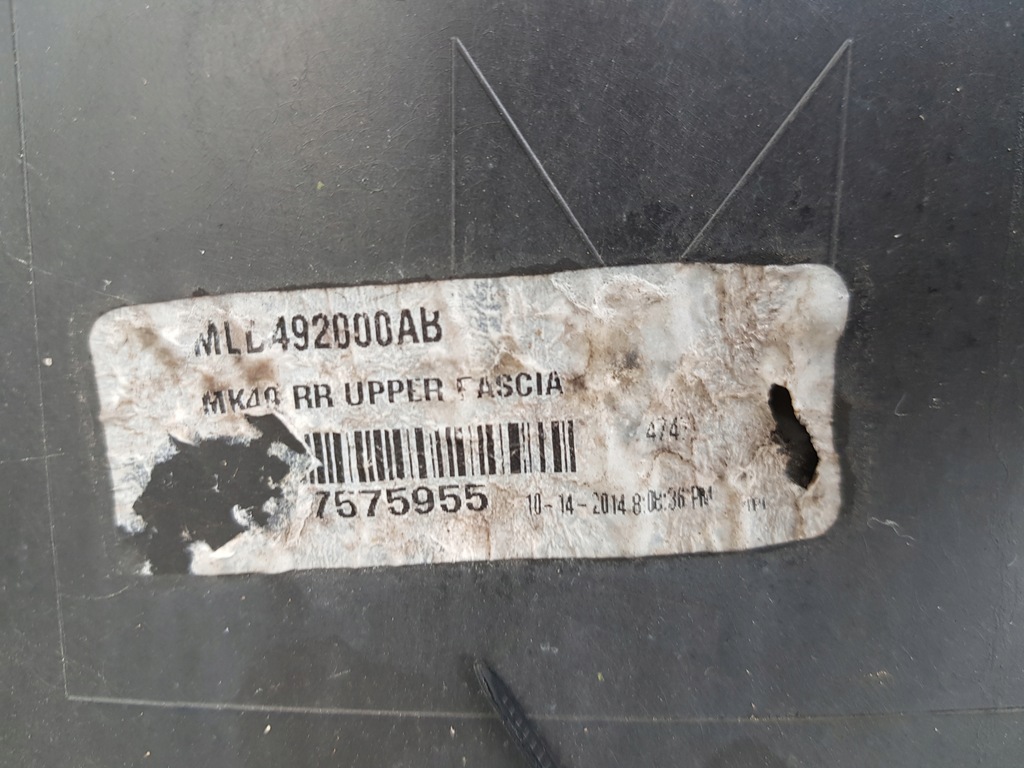 фото №14, Jeep compass i lift 11- бампер задняя задний оригинал