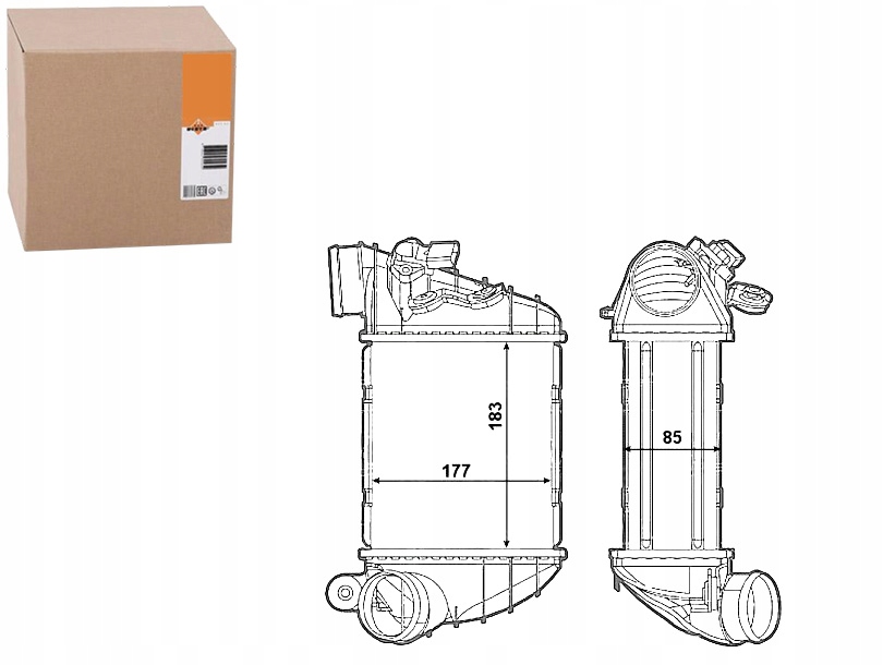 Nrf интеркулер audi tt -06, 1.8 turbo 30799 в Украине