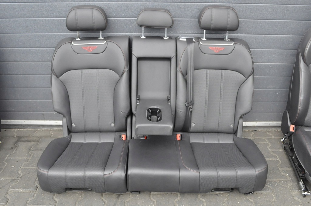 фото №12, Bentley bentayga перехідник салону сидіння заднє сидіння обшивки шкіра