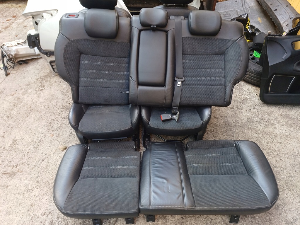 фото №7, Сиденья комплект кожа с алькантара mondeo mk4