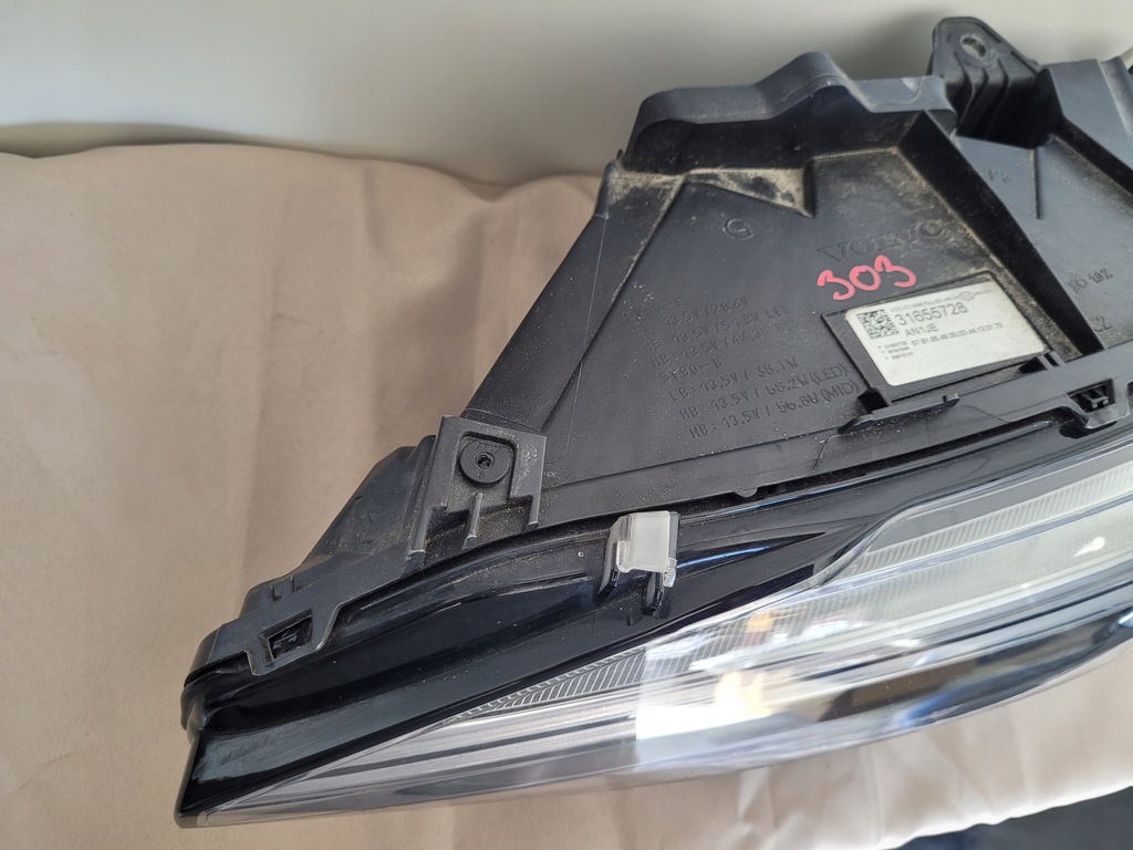 фото №9, Лампа левая передняя фара левый volvo s90 v90 full led 31655728