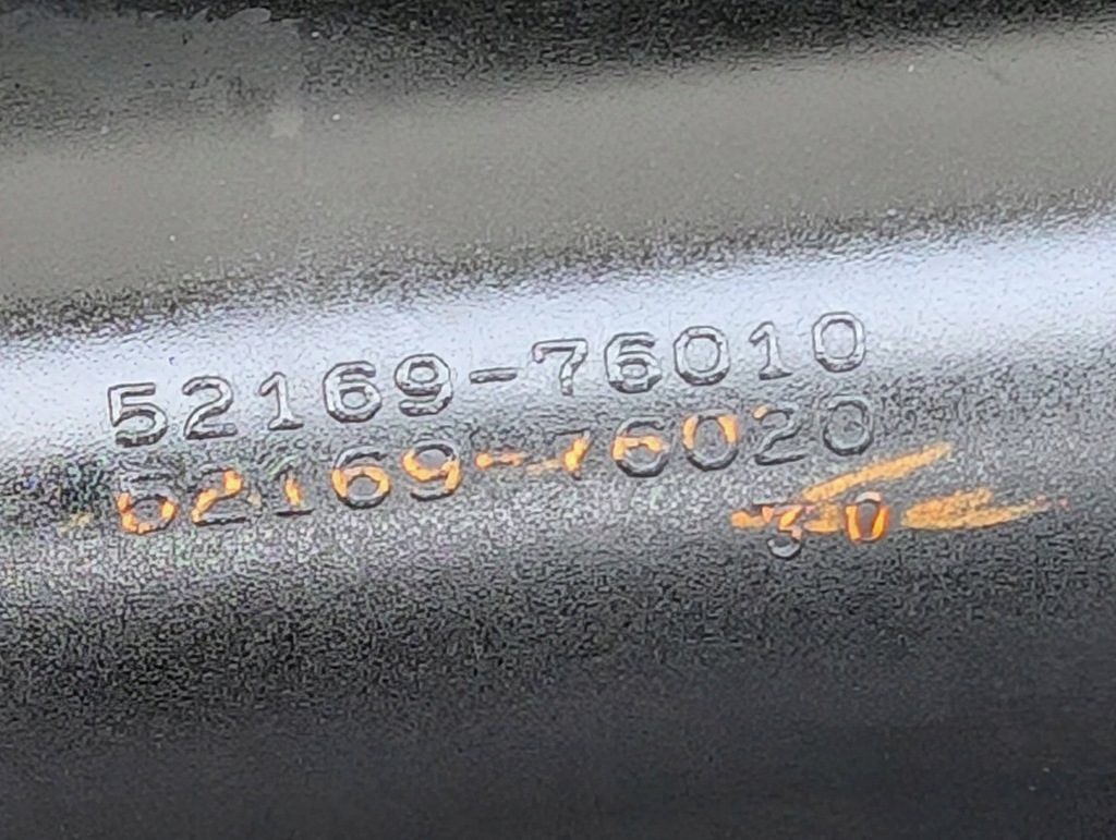 фото №8, Молдинг накладка бампера заднього задня lexus ct 200h 52169-76030 nowa orygina