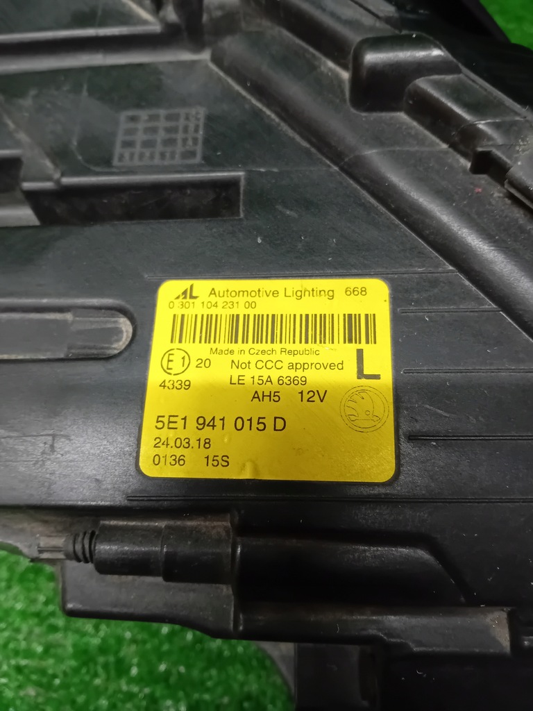 фото №7, Фара лівий skoda octavia iii lift full led