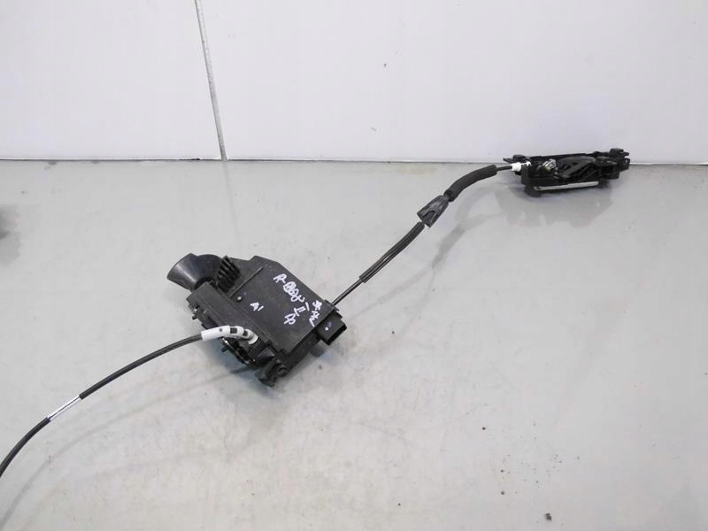 фото №1, Замок двері правий перед peugeot 308 ii t9 7 pin