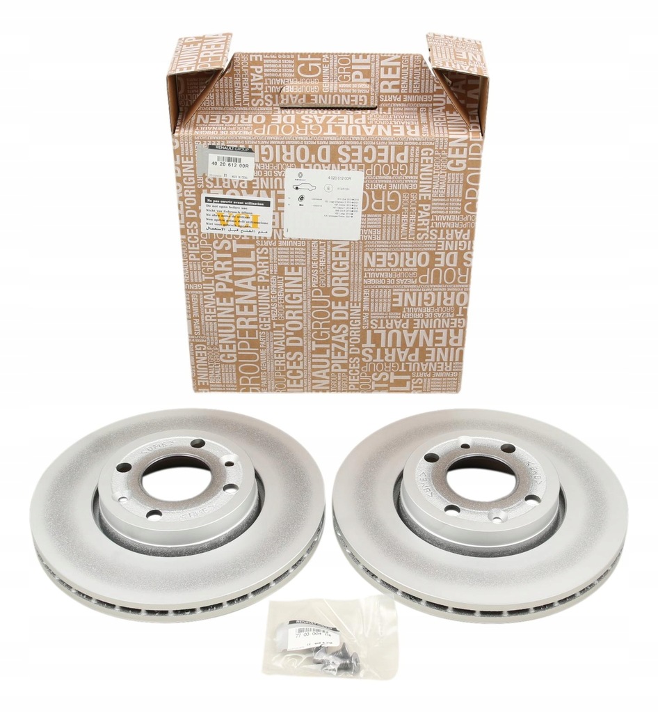 фото №1, Оригінальний номер гальмівні диски гальмівні kpl. перед 258mm renault kangoo ii 402061200r