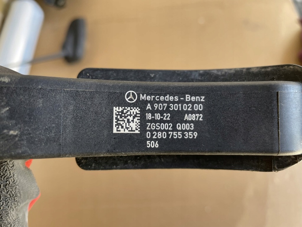 фото №4, Педаль газу mercedes sprinter 910 907 a9073010200