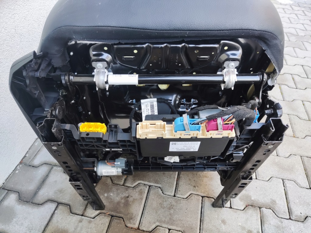 фото №15, Сиденье сиденья перед задняя заднее сиденье кожа обивка mercedes gle i w166 166 15-19