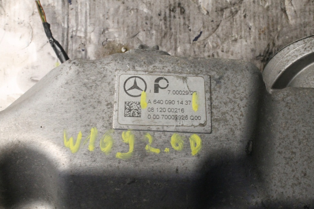 фото №10, Коллектор всасывающий a6400901237 mercedes benz w169 04r-