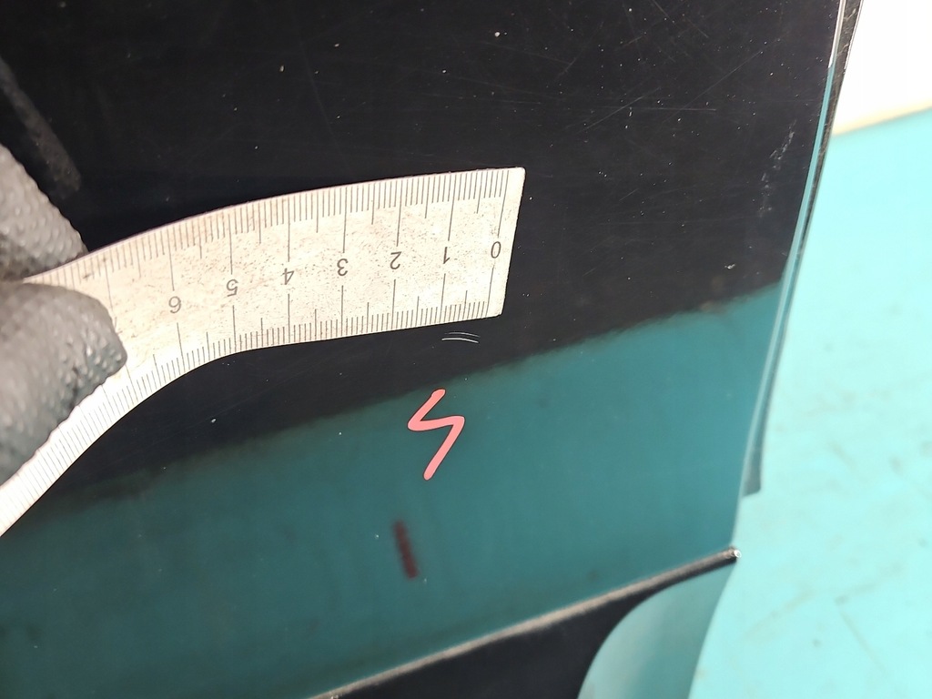 фото №9, Дверь задняя правое renault scenic iii чёрный tegne