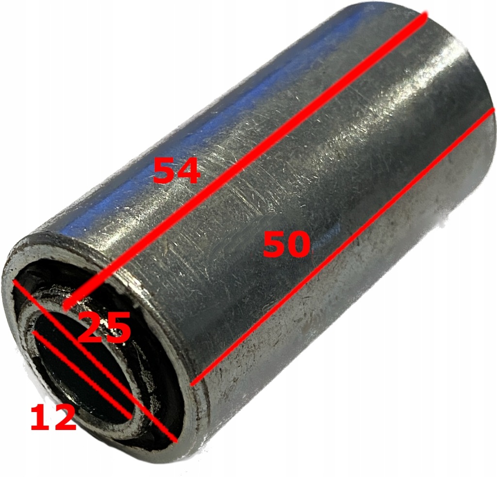 фото №1, Втулка важеля 54/25/12 jdm aloes roxy