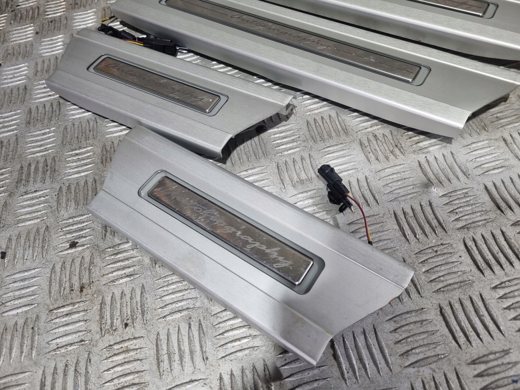 фото №3, Накладки порогові range rover vogue autobrography