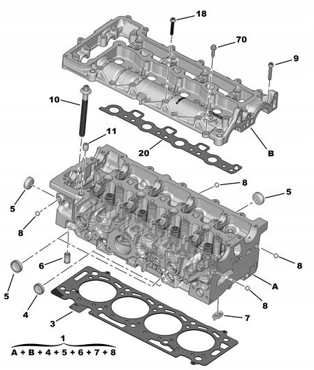 фото №12, Клапан обратный головки citroen jumpy iv 2.0bluehdi