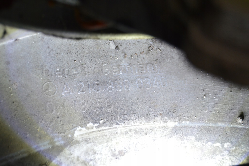 фото №16, Бампер перед mercedes w215 cl cl500 c215 lift c744 kompletny