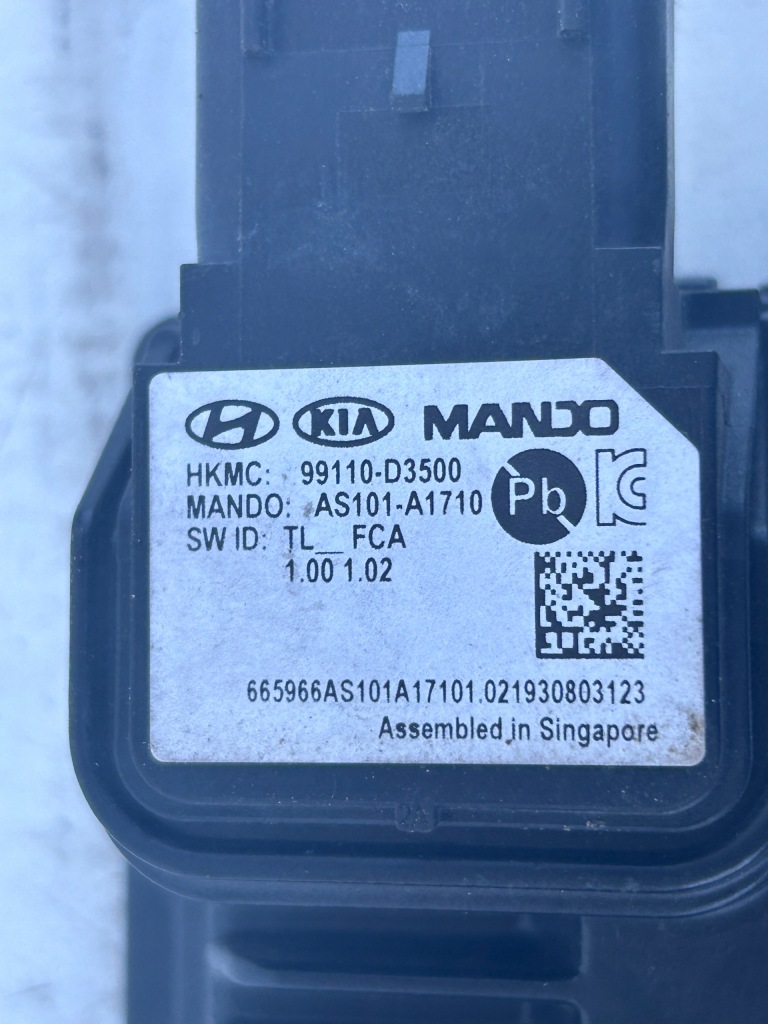 фото №8, Hyundai tucson iii радар distronic 99110-d3500 оригинал