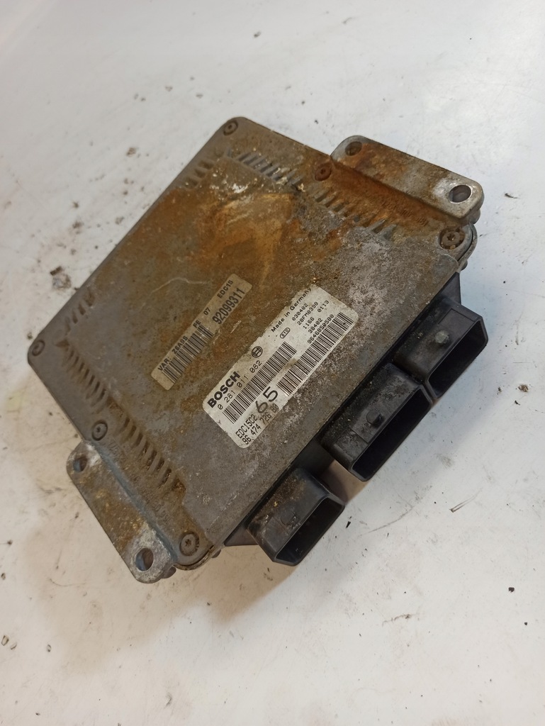 фото №9, Peugeot 607 2.0 hdi бортовой компьютер двигателя 0281011082