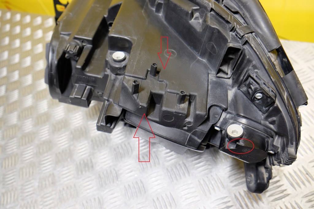 фото №10, Mercedes gls x166 2016 2017- фара лампа обычная линзованная r usa