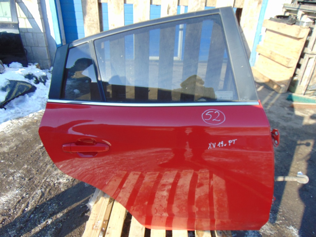 фото №1, Subaru xv lift gt дверь правое задние стекло m7y