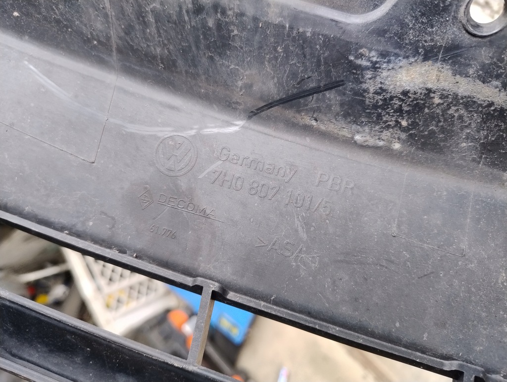 фото №16, Решётка радиатора решётка радиатора volkswagen transporter t5 7h0807101