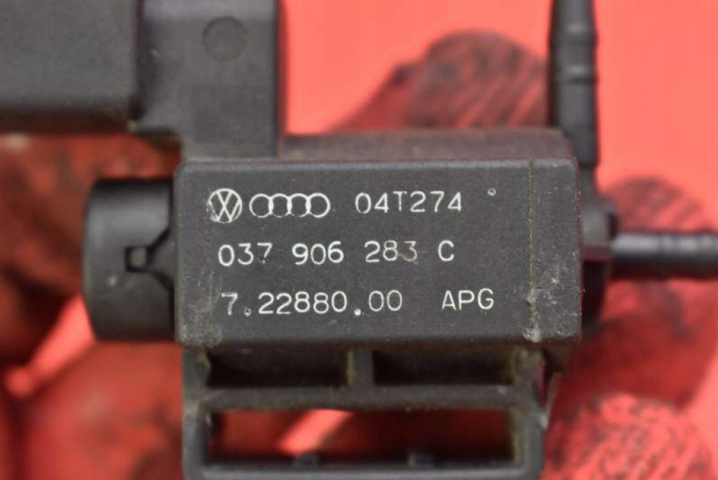 фото №7, Клапан вакууму 037906283c bentley continental 1 i gt 6.0 w12 560 km