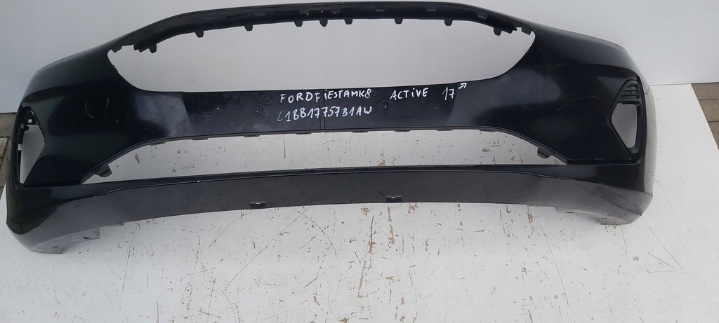 фото №1, Ford fiesta mk8 active 2017- бампер передний