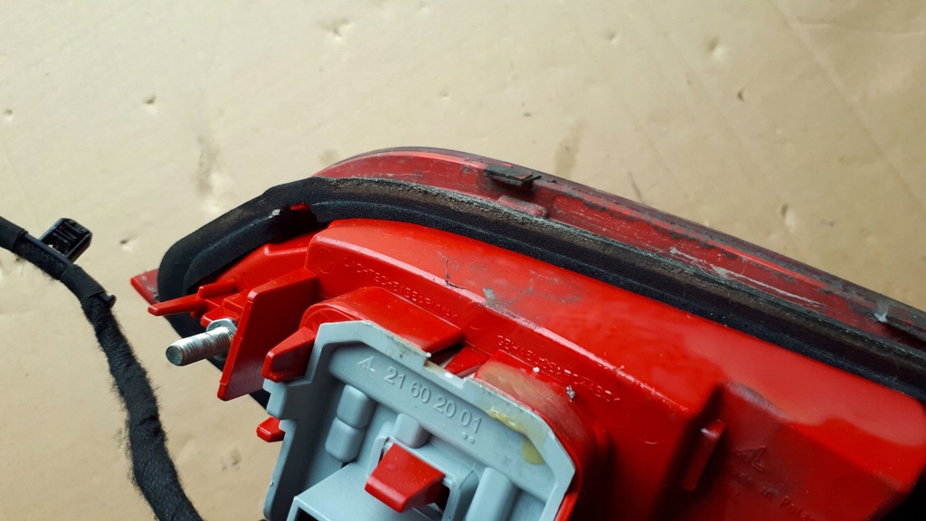 фото №8, S4 b8 a4 лампа led левая левый задняя w крышка kombi