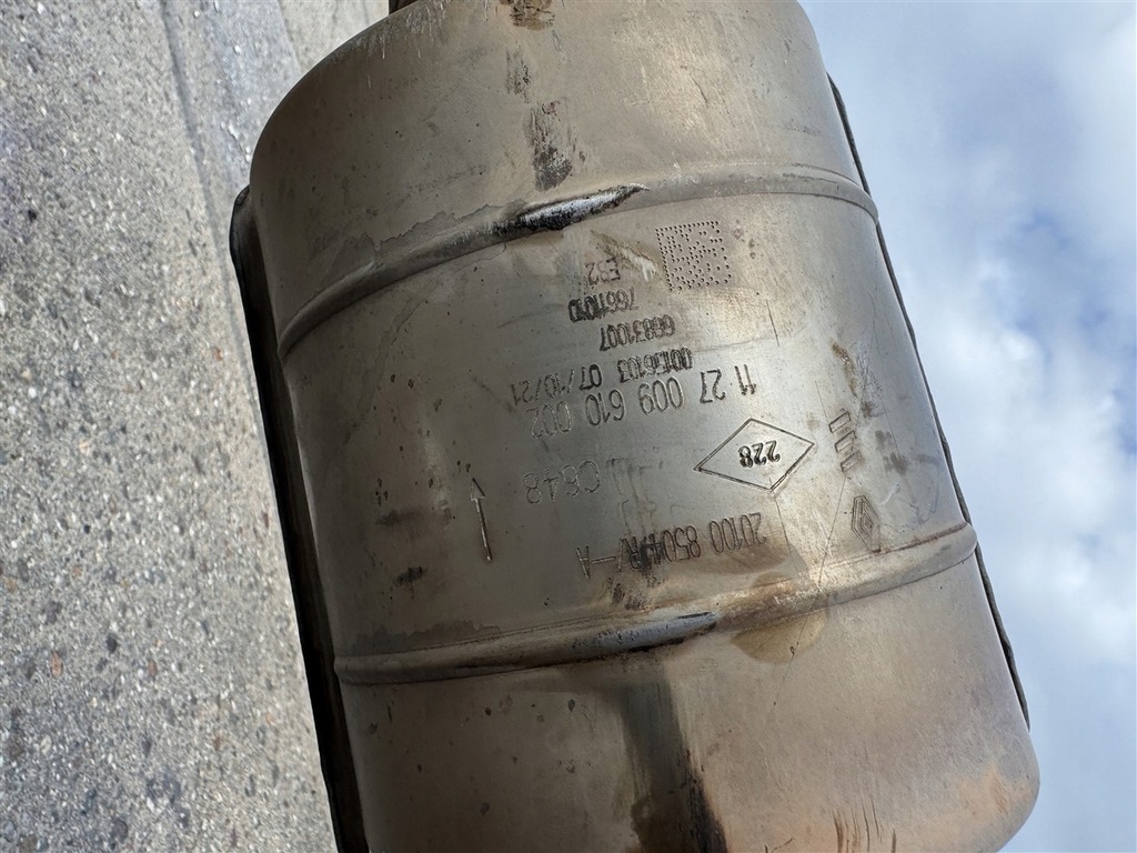 фото №11, Катализатор dpf fap датчик 2.3 dci renault master iv 4 fwd adblue 19-21 rok